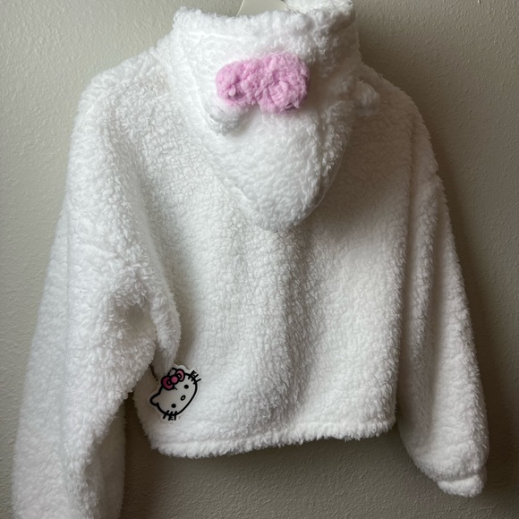 NWT Embroidered Hello Kitty Hoodie TOP ONLY - Picture 12 of 12